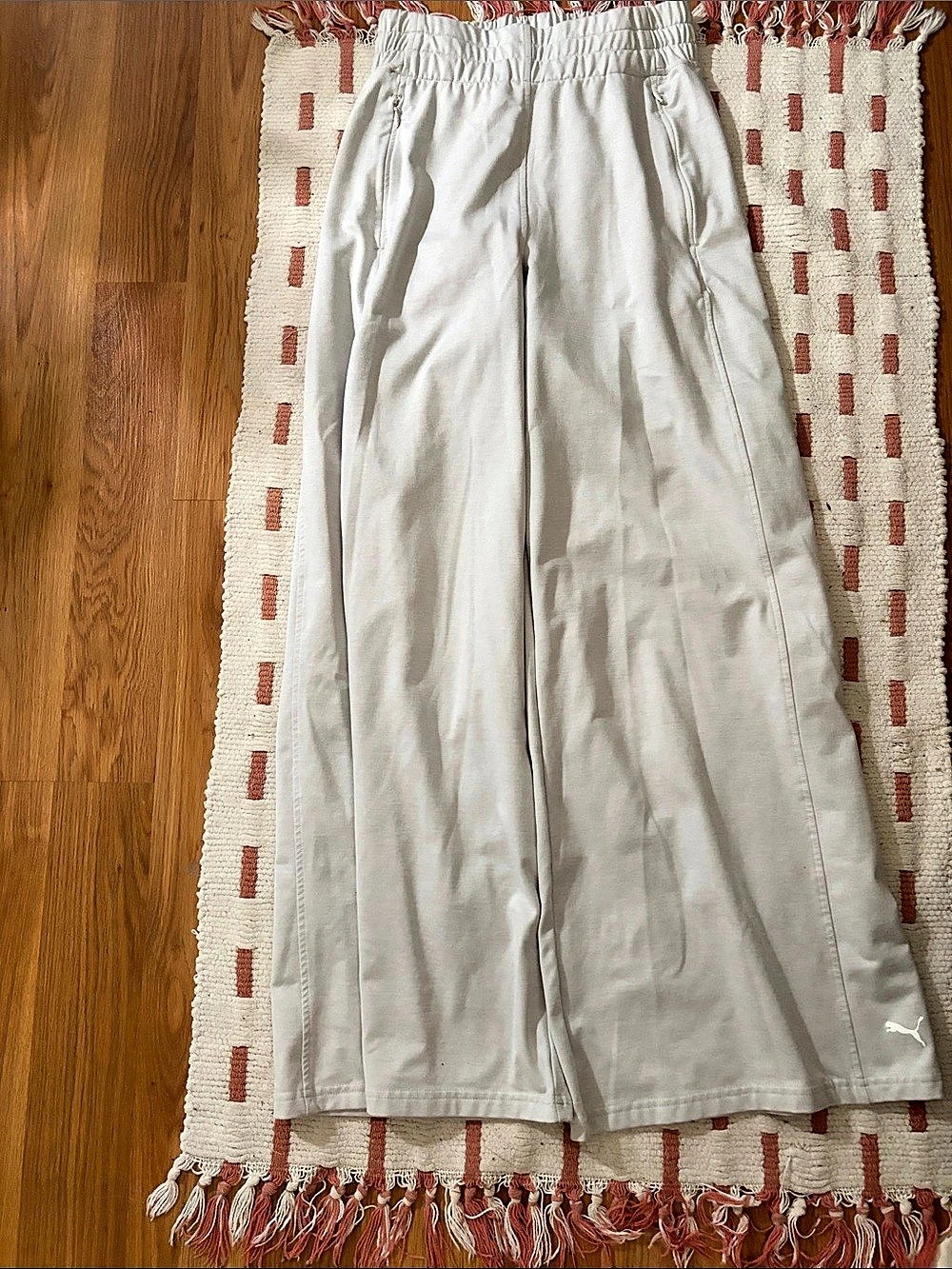 Puma Train Cloudspun Wide Leg Pant White XS